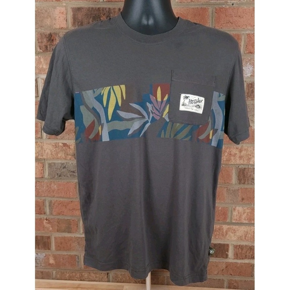 Howler Bros T Shirt‎ Mens Size Medium Pocket Grag Cotton